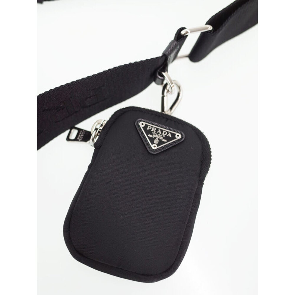 Prada Black Saffiano 2005 Shoulder Leather ReEdition Bag Chain - Picture 7 of 9